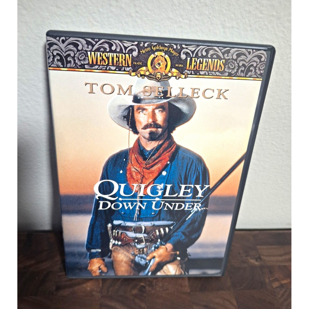 Quigley Down Under DVD 1990 Tom Selleck Western MGM Legends Widescreen Insert